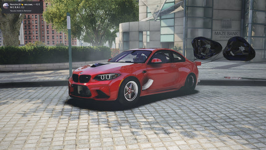 Big Turbo LS Swapped Drag BMW M2 On Slicks