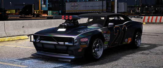 (Lore Friendly) Bravado Gauntlet Hellfire CTX (Addon Sound + 64 Tuning Parts)