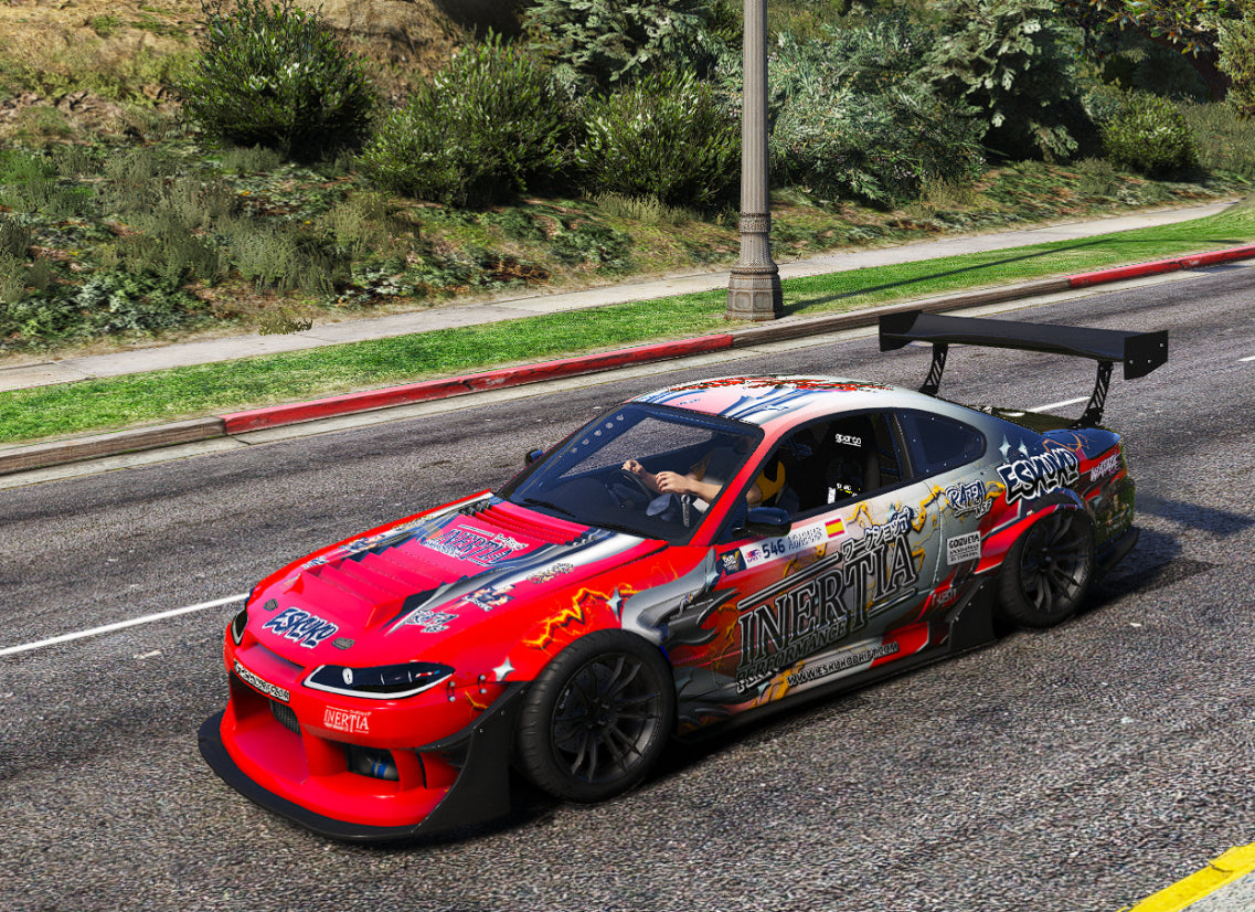Drift Nissan Silvia S15 Pro Spec Hotwheels
