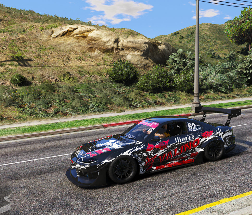 Drift Nissan Silvia S15 Pro Spec Hotwheels