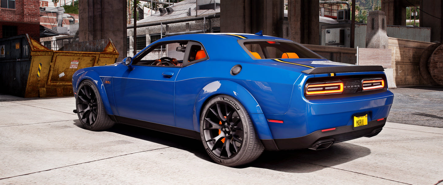 Custom 2022 Dodge Challenger Last Call Hemi Orange Edition Scatpack