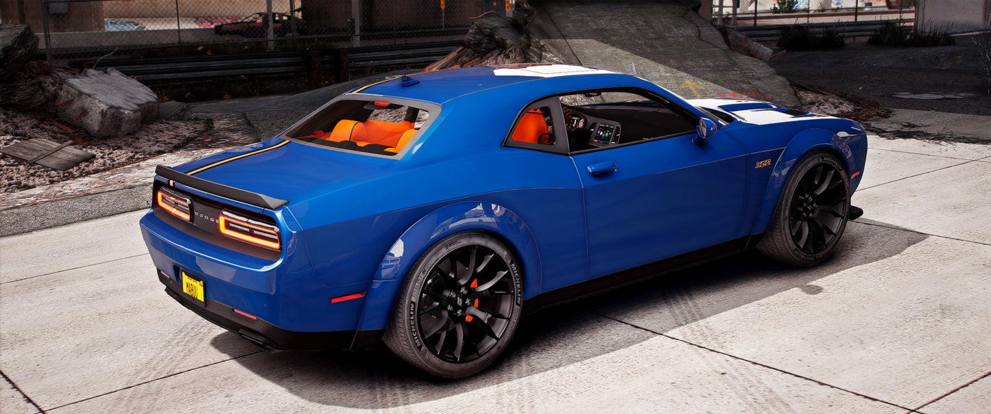 Custom 2022 Dodge Challenger Last Call Hemi Orange Edition Scatpack