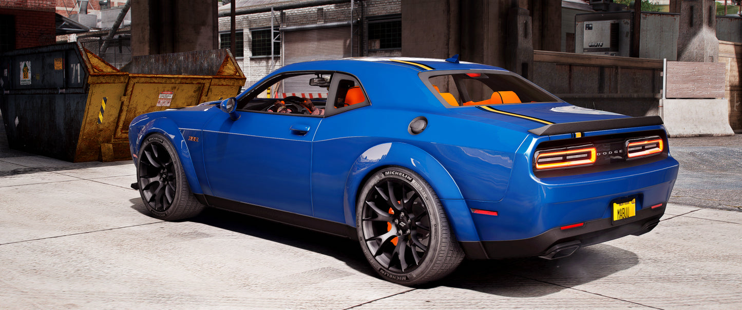 Custom 2022 Dodge Challenger Last Call Hemi Orange Edition Scatpack