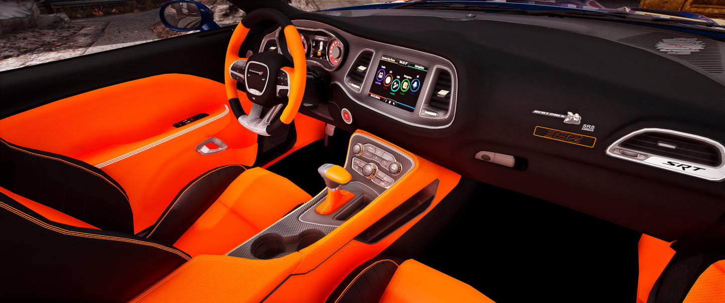 Custom 2022 Dodge Challenger Last Call Hemi Orange Edition Scatpack