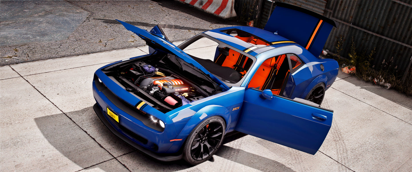 Custom 2022 Dodge Challenger Last Call Hemi Orange Edition Scatpack