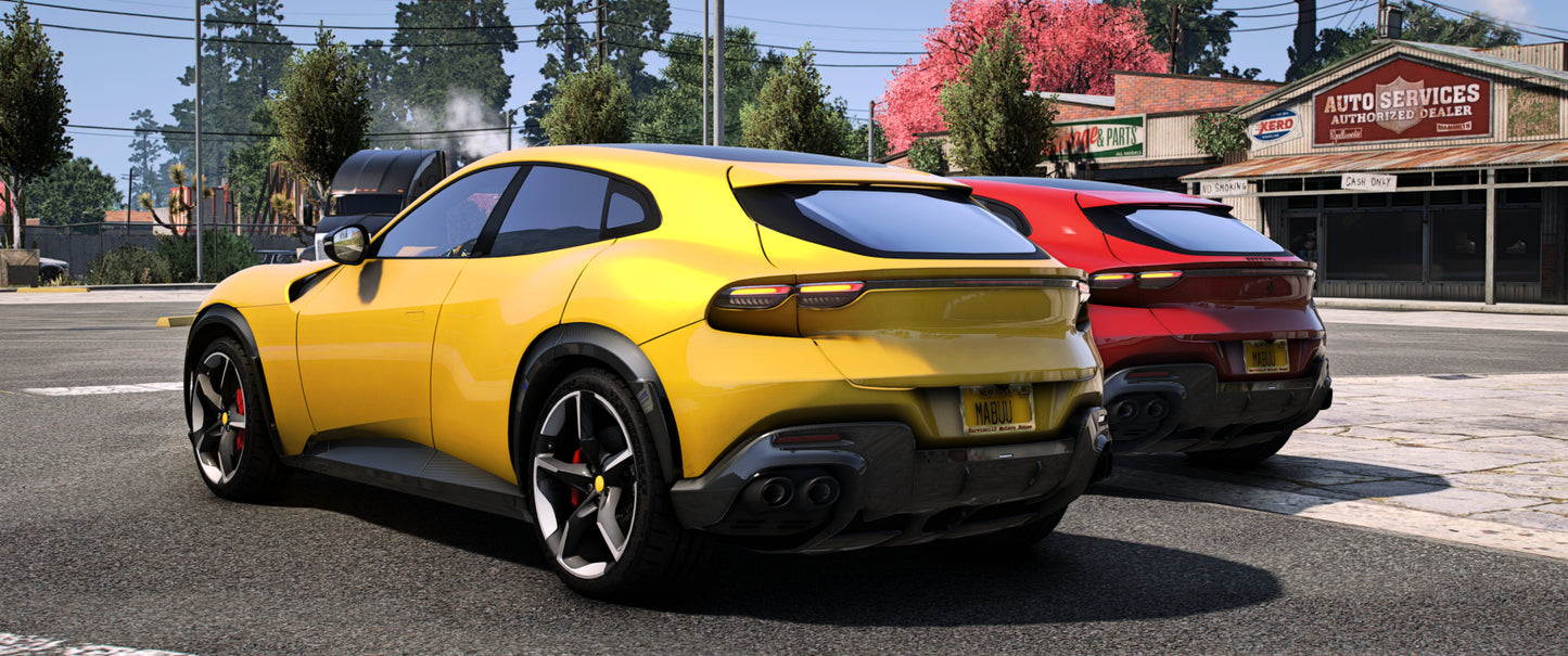 (Badge/Debadged) Ferrari Purosangue 2023