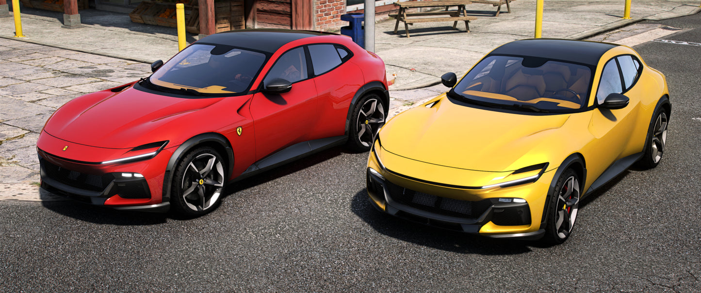 (Badge/Debadged) Ferrari Purosangue 2023