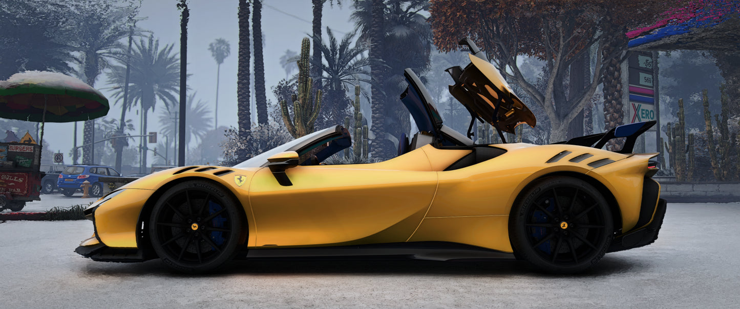 Ferrari SF90 XX Spider [Animated Roof]
