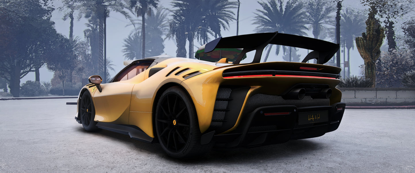 Ferrari SF90 XX Spider [Animated Roof]
