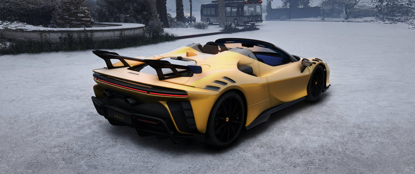 Ferrari SF90 XX Spider [Animated Roof]