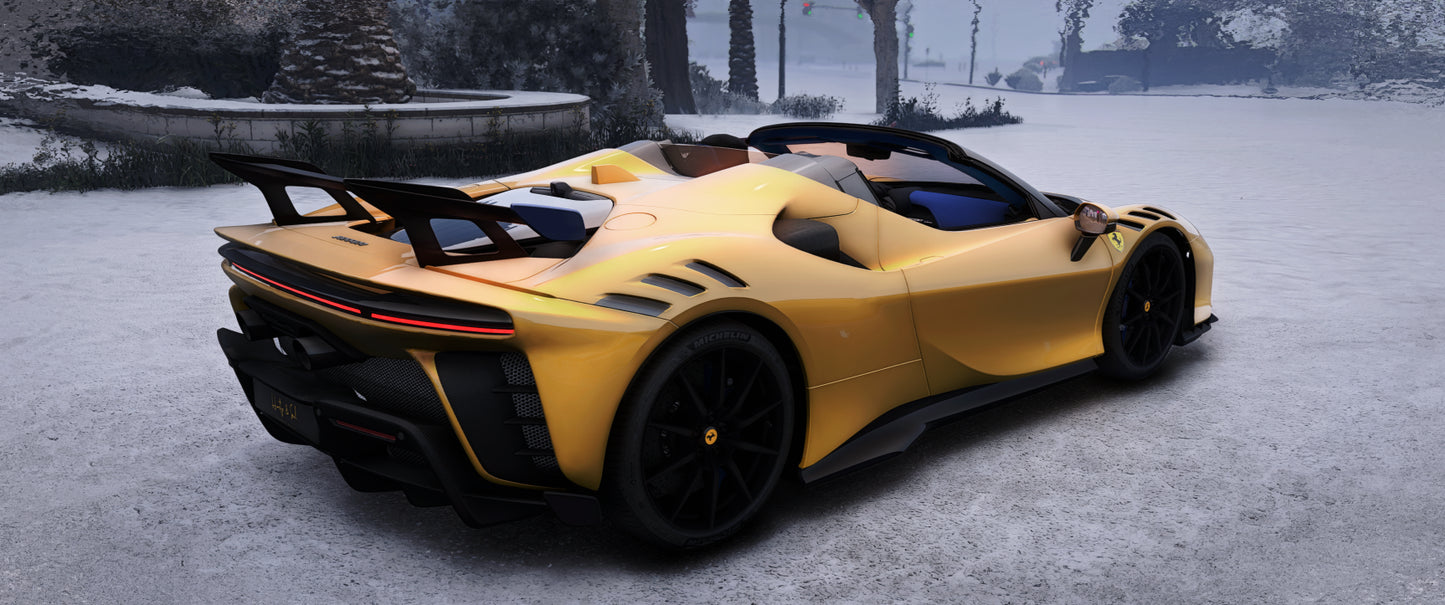 Ferrari SF90 XX Spider [Animated Roof]