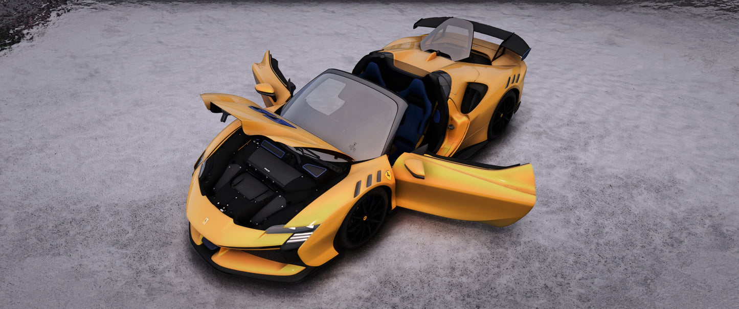 Ferrari SF90 XX Spider [Animated Roof]