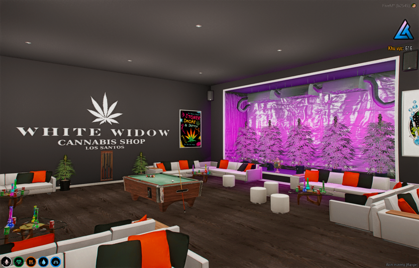[MLO] White Widow Cannabis Cafe ,Shop, Whit Grow Shop & Grow room