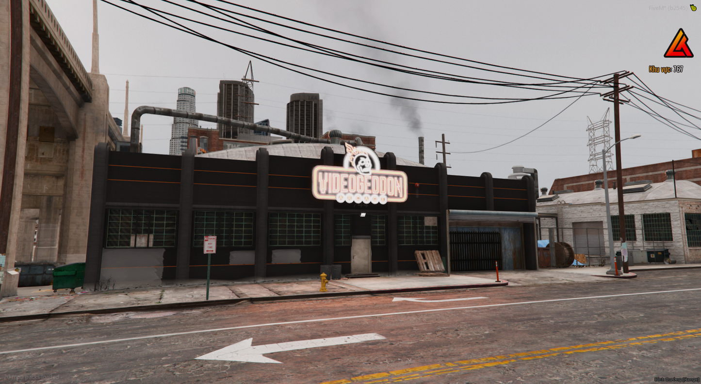 [MLO] Open Interior Arcade Bar. Overview