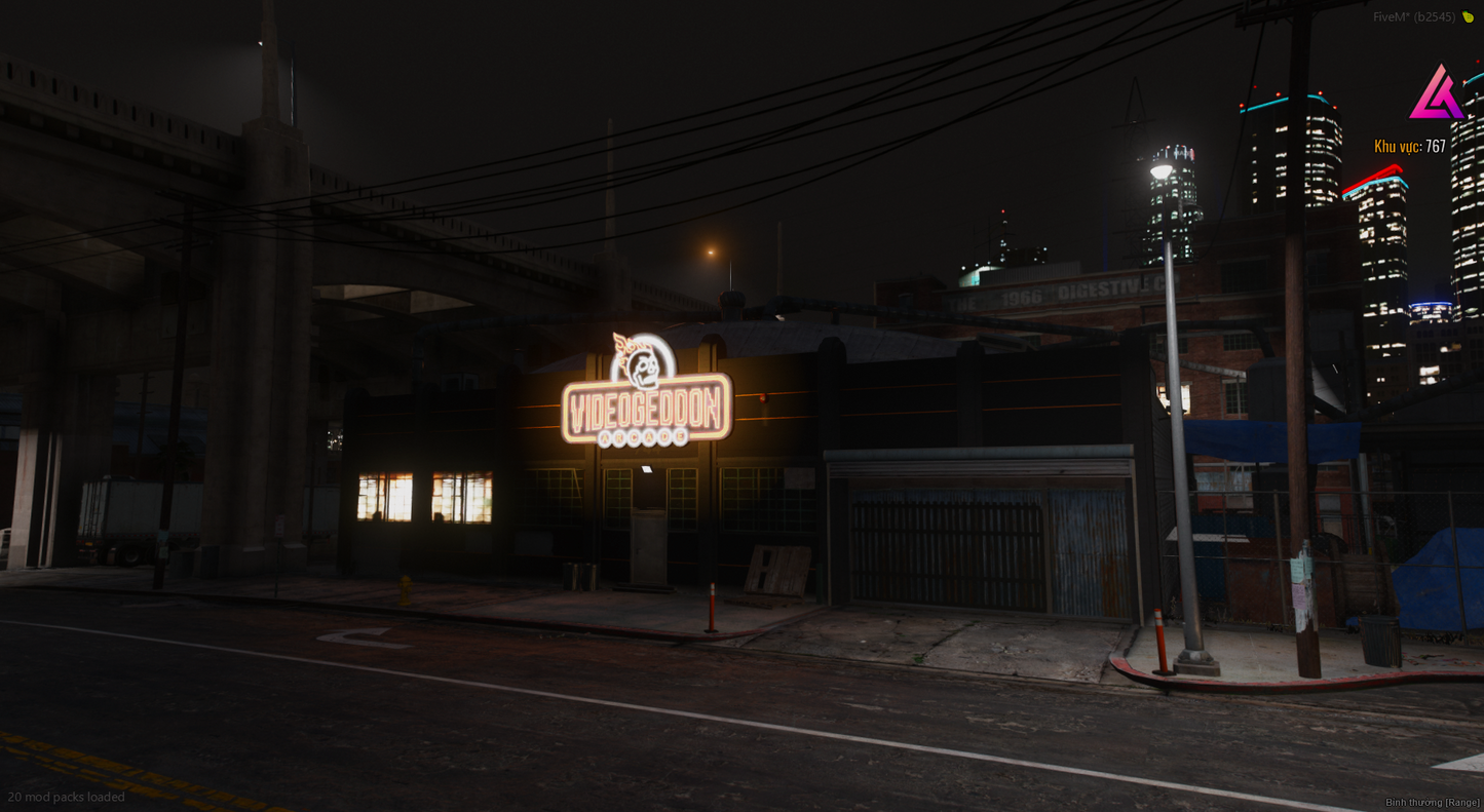 [MLO] Open Interior Arcade Bar. Overview