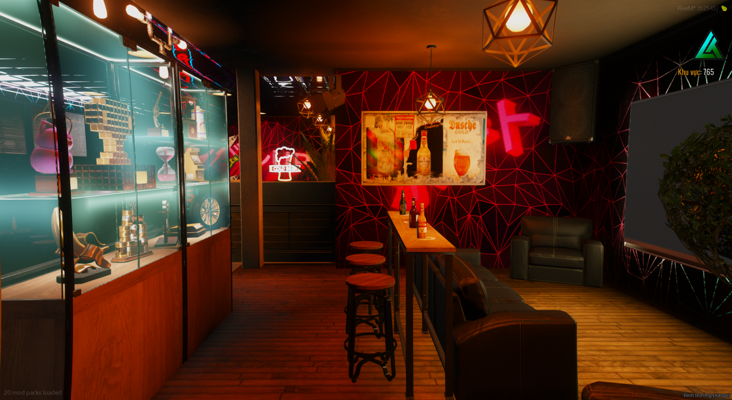 [MLO] Open Interior Arcade Bar. Overview
