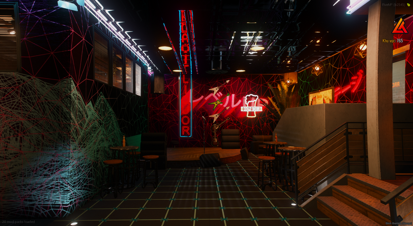 [MLO] Open Interior Arcade Bar. Overview