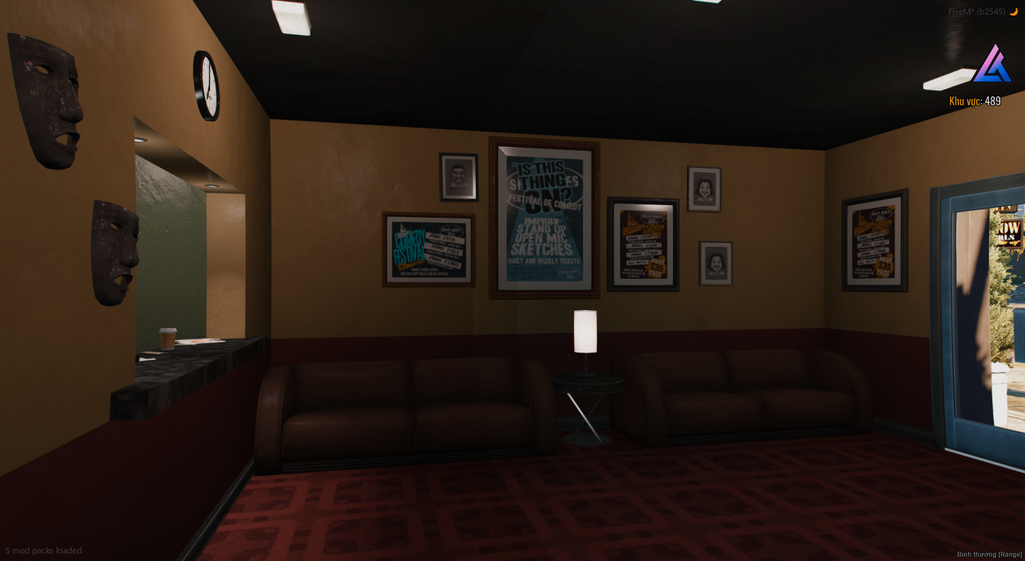 [MLO] Open Interior Stand Up cafe Overview