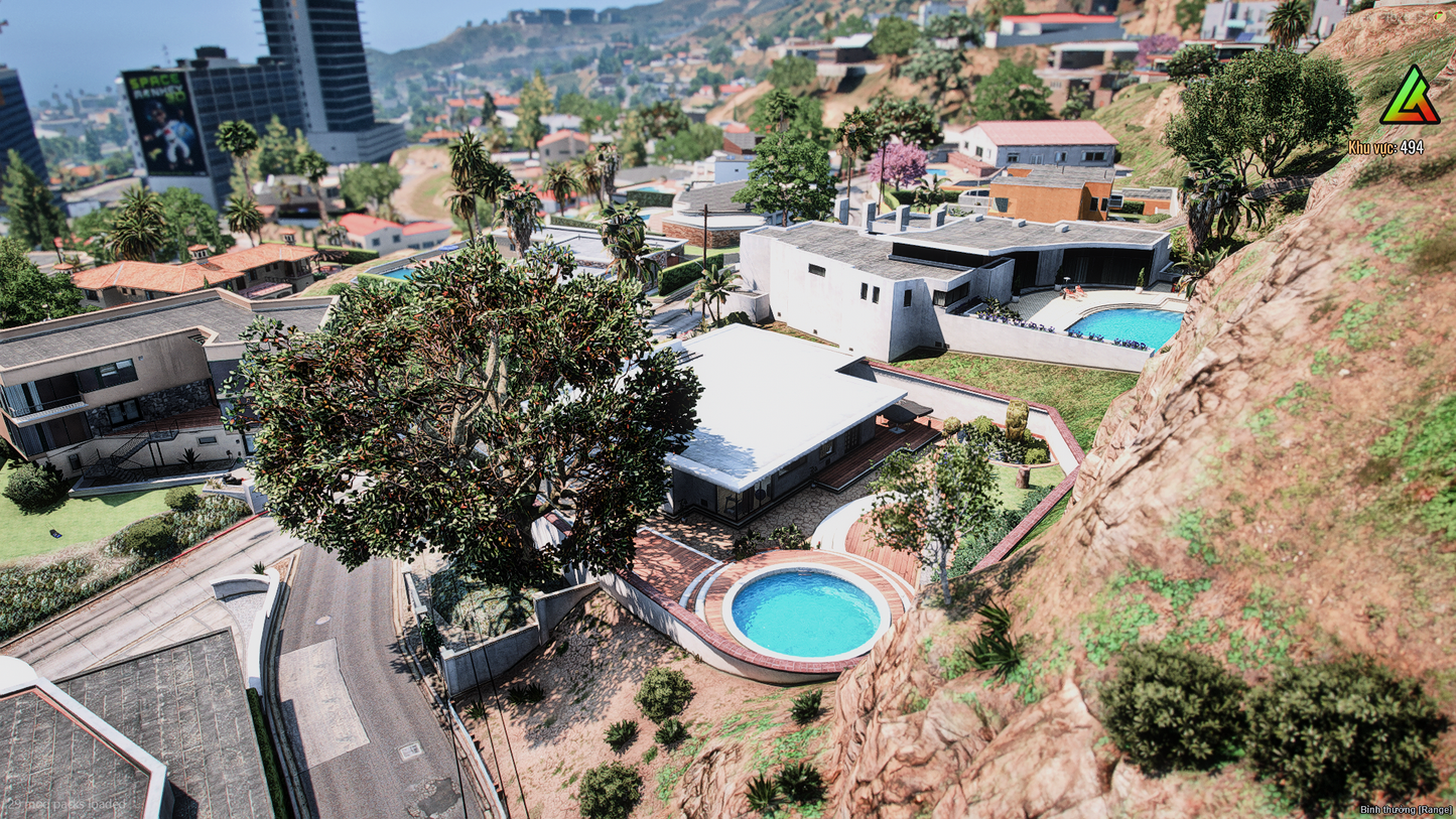 [MLO] Vinewood One - Luxury villa with secret rooms