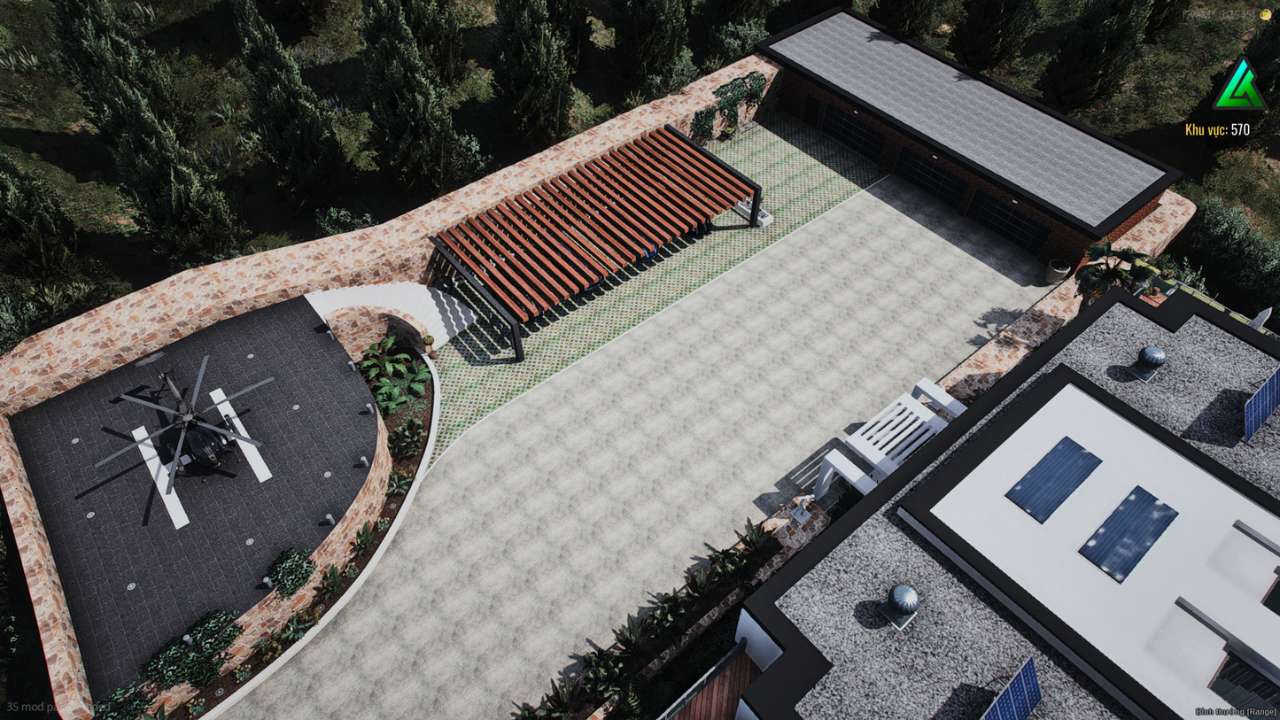 [MAP + MLO] French Villa Fixed