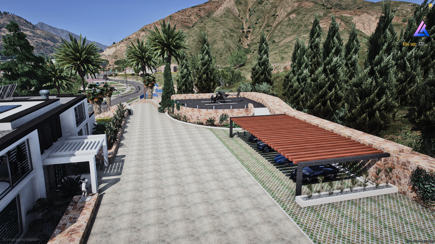 [MAP + MLO] French Villa Fixed