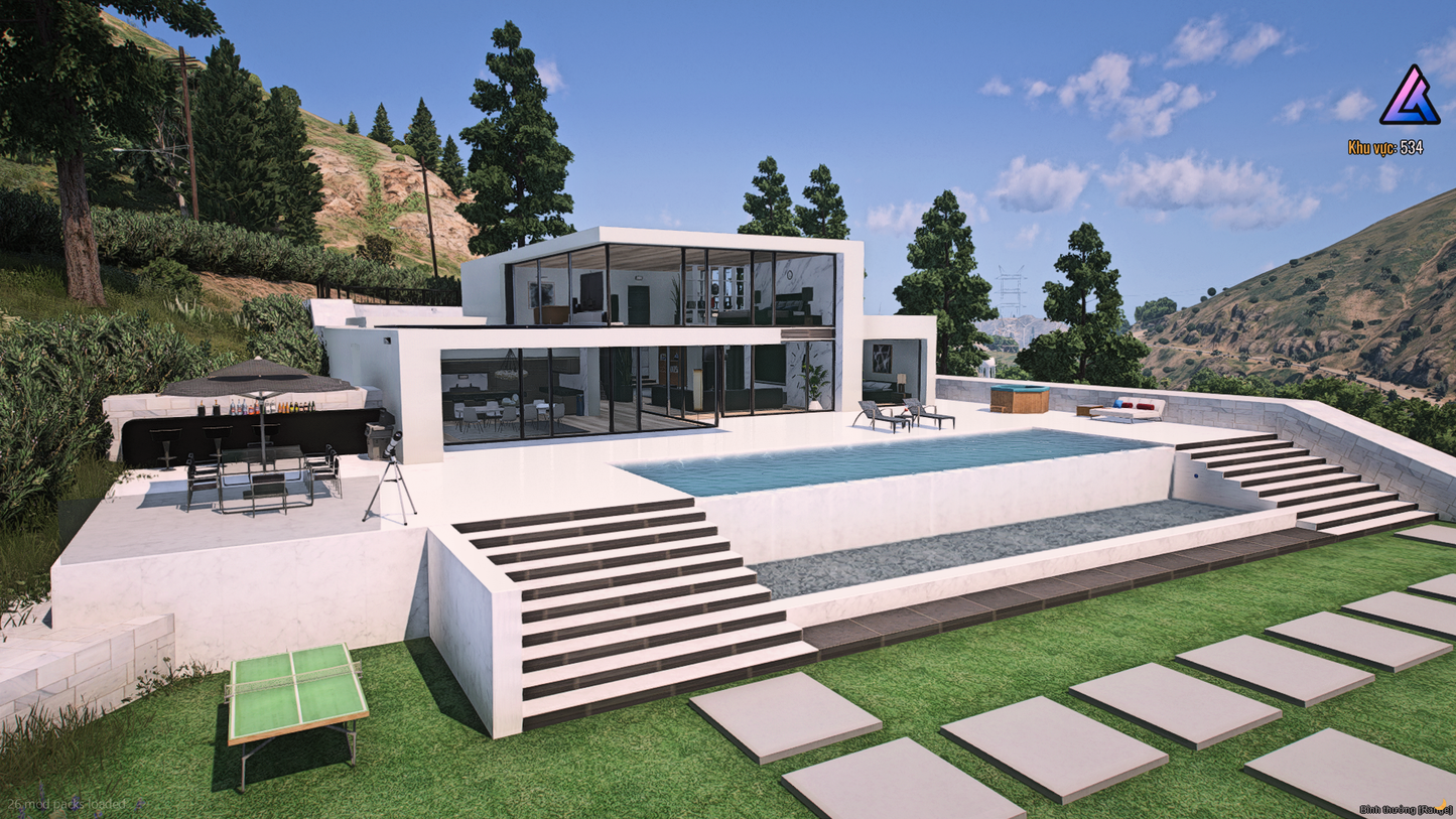 [MAP] Modern Villa