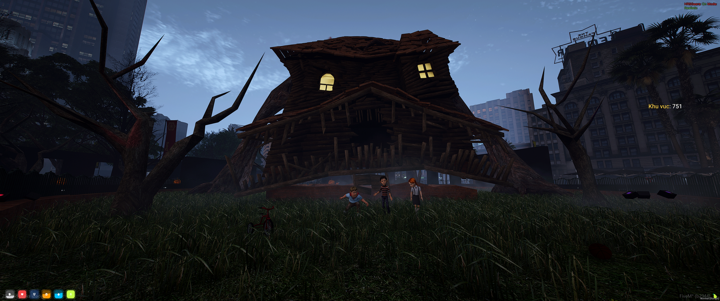 [MAP] Monster House Halloween Square