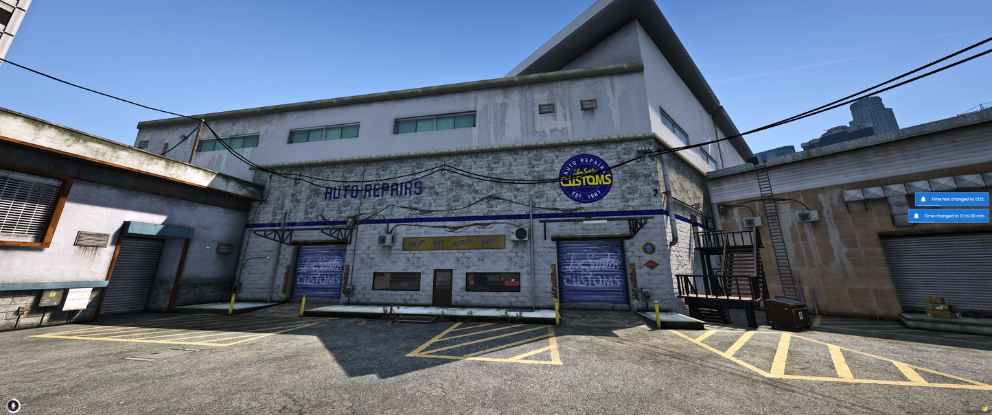 [MLO] Los Santos Customs + Interior Go Kart Track