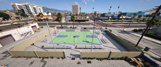 [MAP] Street basketball court