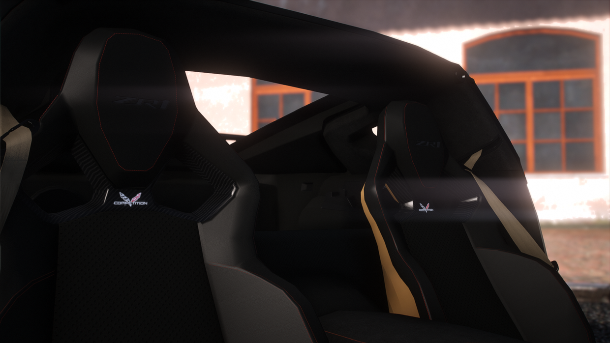 Front Engine Chevrolet Corvette C8 ZR1