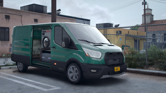 2022 Ford Transit Van (money)