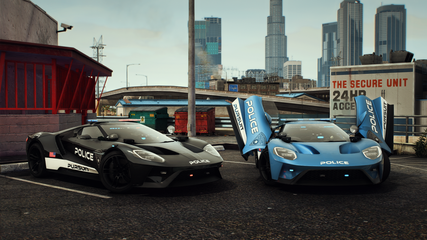 (Debadged) [Non ELS] Ford GT Police