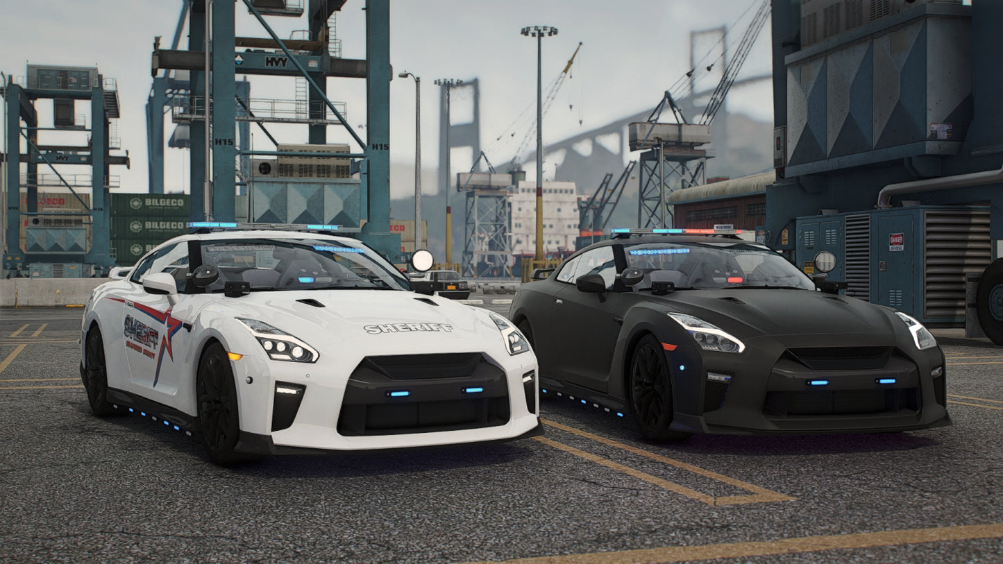 [Non ELS] 2018 Police Nissan GTR