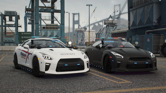 [Non ELS] 2018 Police Nissan GTR