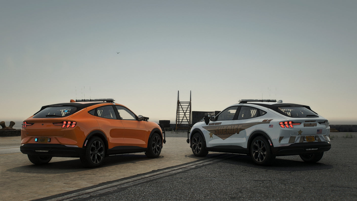 [Non ELS] 2022 Police Ford Mustang Mach-E