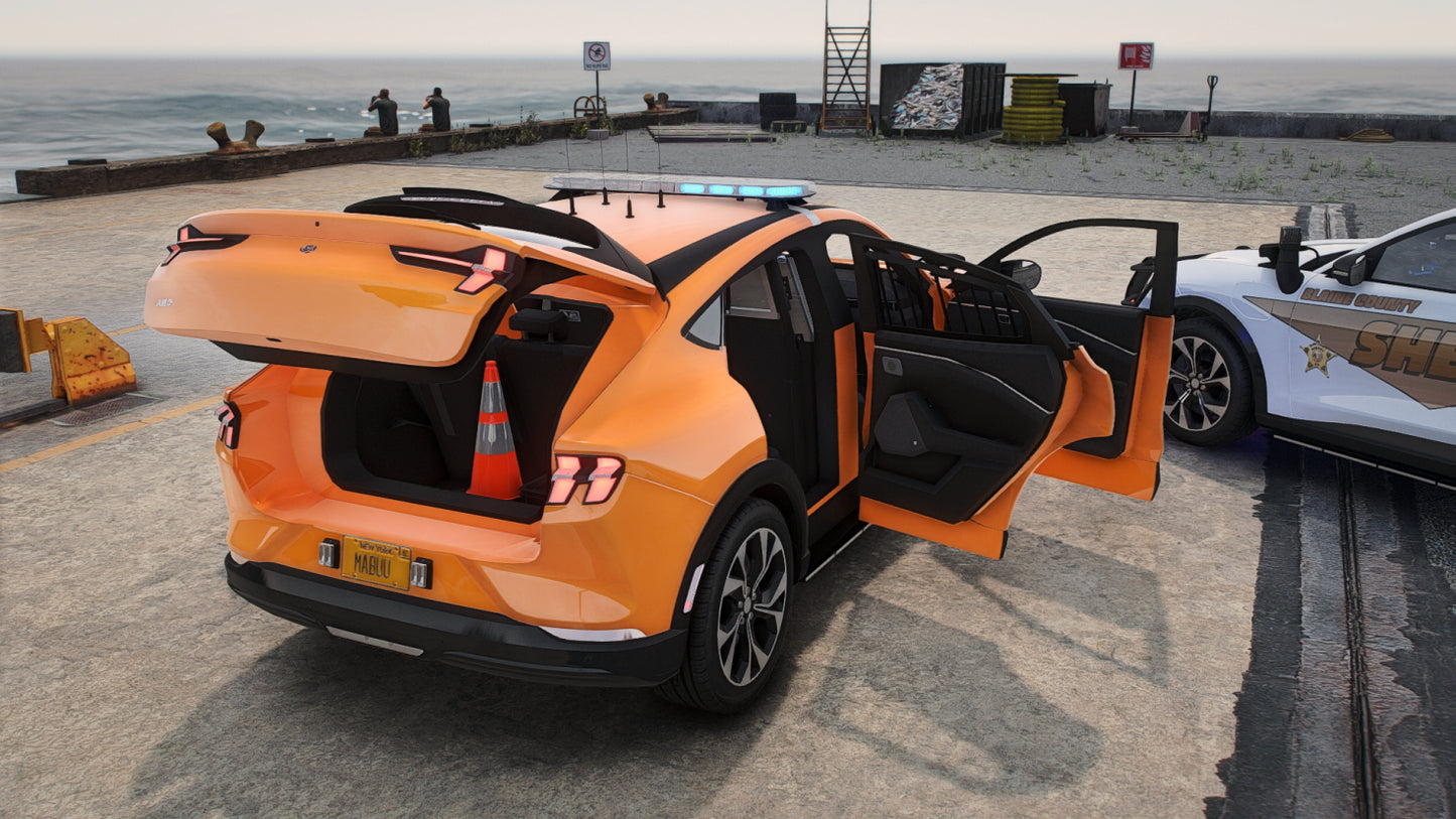 [Non ELS] 2022 Police Ford Mustang Mach-E
