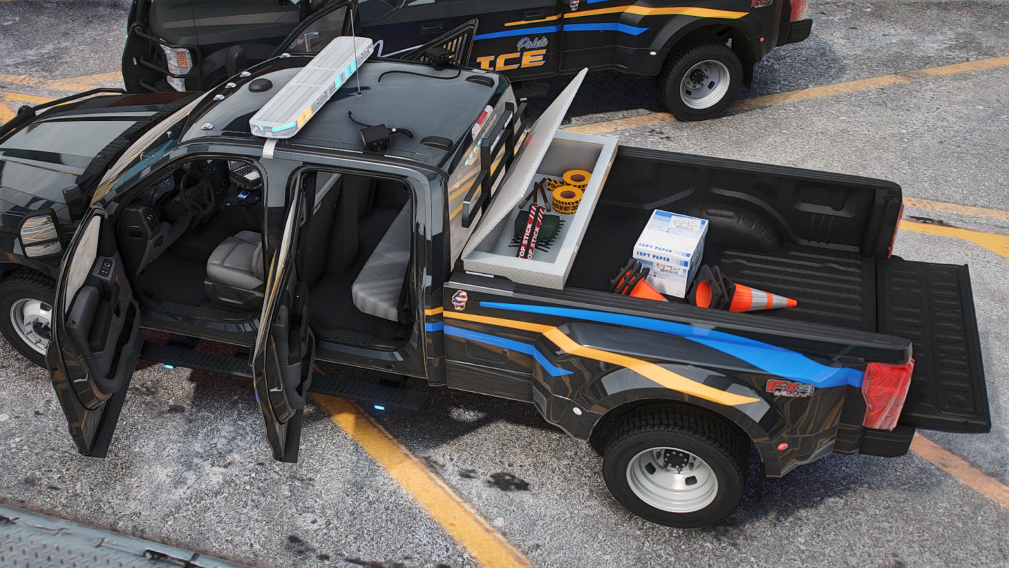 [Non ELS] 2022 Police Ford F-350 Freedom