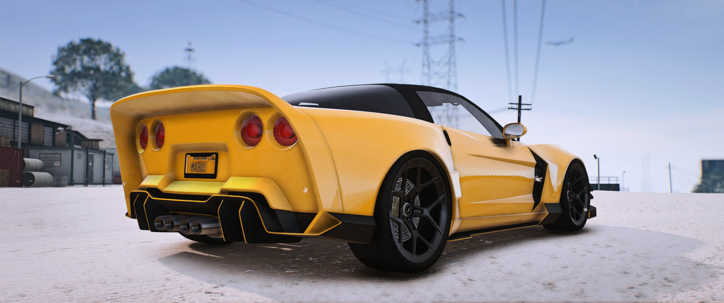 2009 Chevrolet Corvette C6 PISTON ZERO Edition