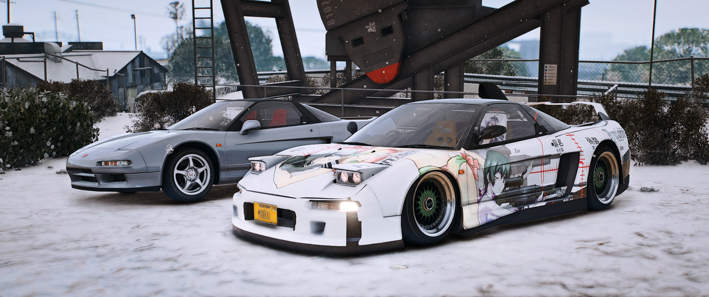 Honda NSX NA1 (+245 Tunings Part,Body Kit and Liveries)