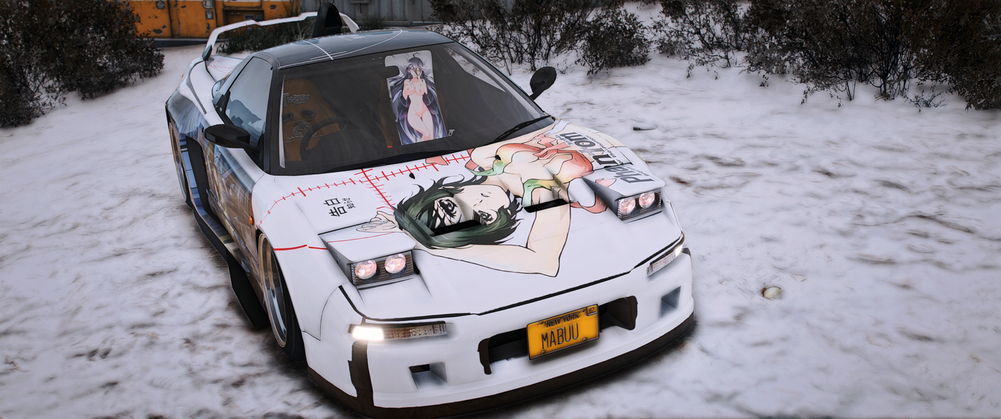 Honda NSX NA1 (+245 Tunings Part,Body Kit and Liveries)