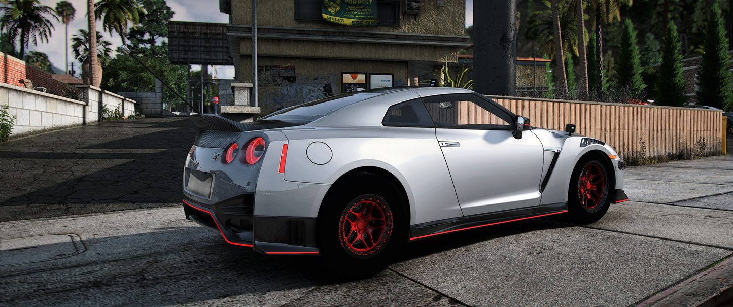 Nissan GTR R35 Nismo Turbo Charged Drag Customs