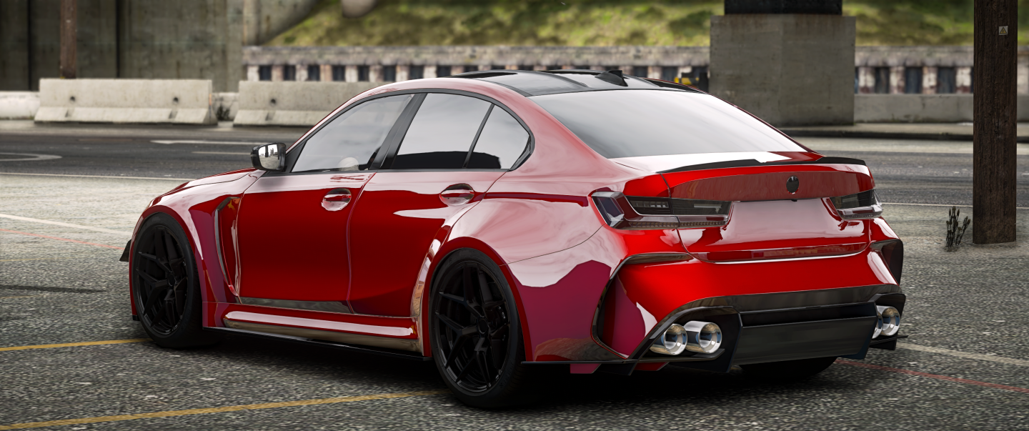 (Debadged) BMW M3 Widebody Anis