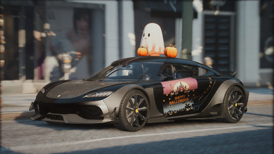 Koenigsegg Gemera Halloween Flying [Dinamic RGB Lights]