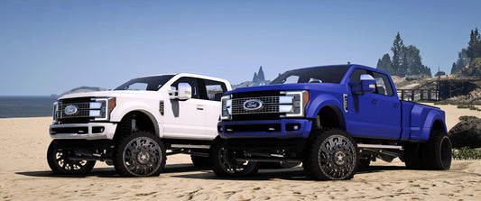 Tooted 2018 Ford F450 Dually V2