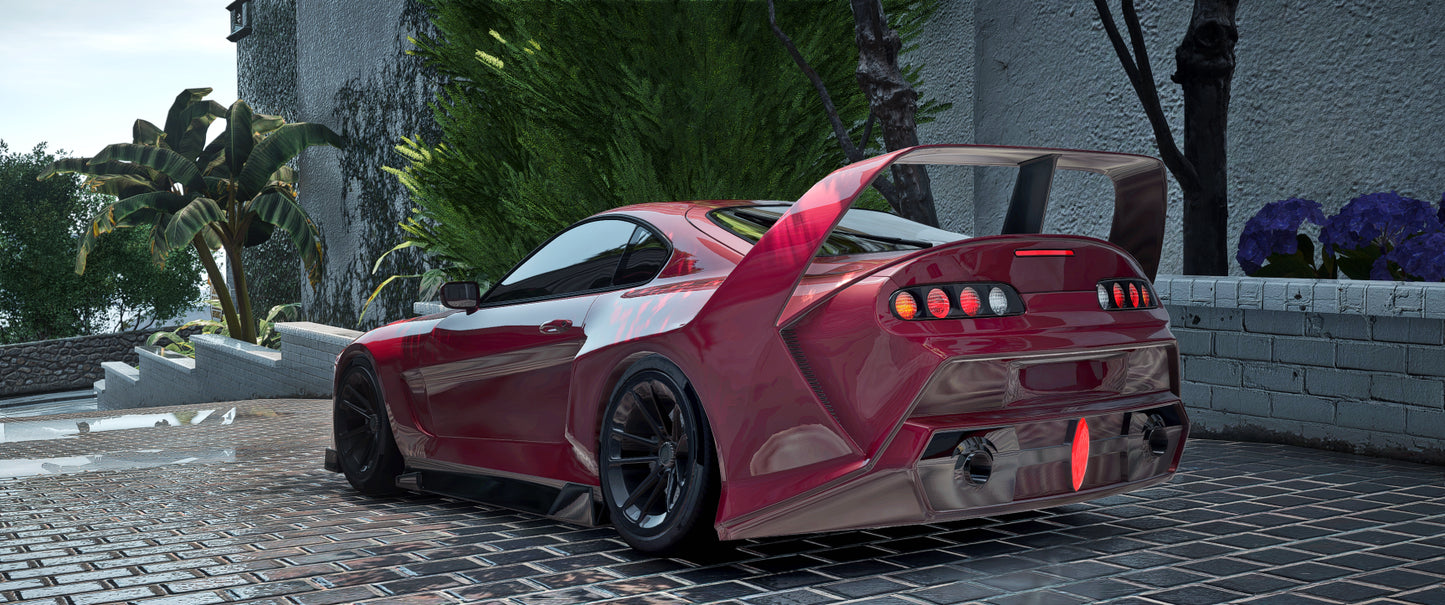 (Debadged) Toyota Supra MK4 Brutal Edition