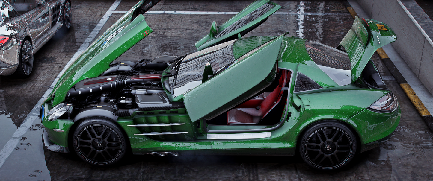 Mercedes Benz SLR McLaren and 722 Edition