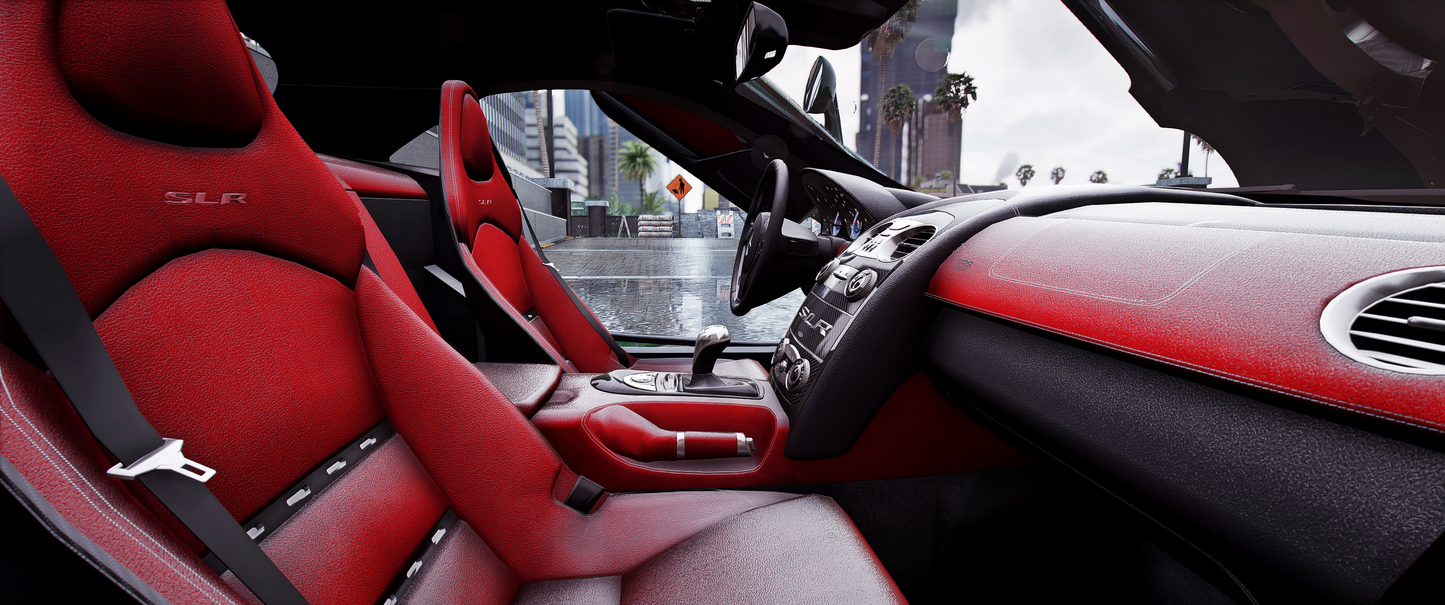 Mercedes Benz SLR McLaren and 722 Edition