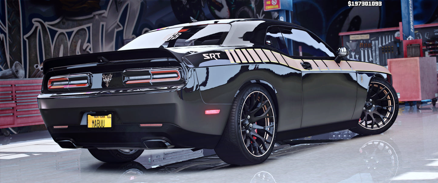 2019 Dodge Challenger Hellcat Slimbody uper Phoenix SRT Replica