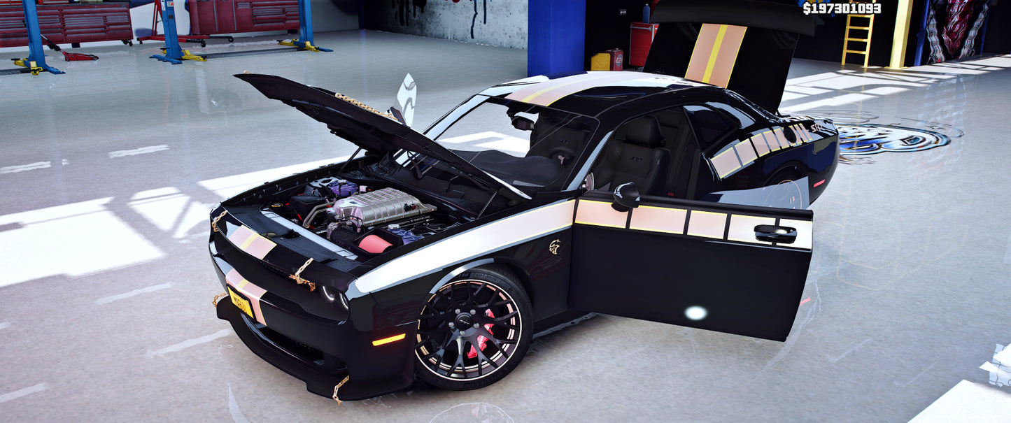 2019 Dodge Challenger Hellcat Slimbody uper Phoenix SRT Replica