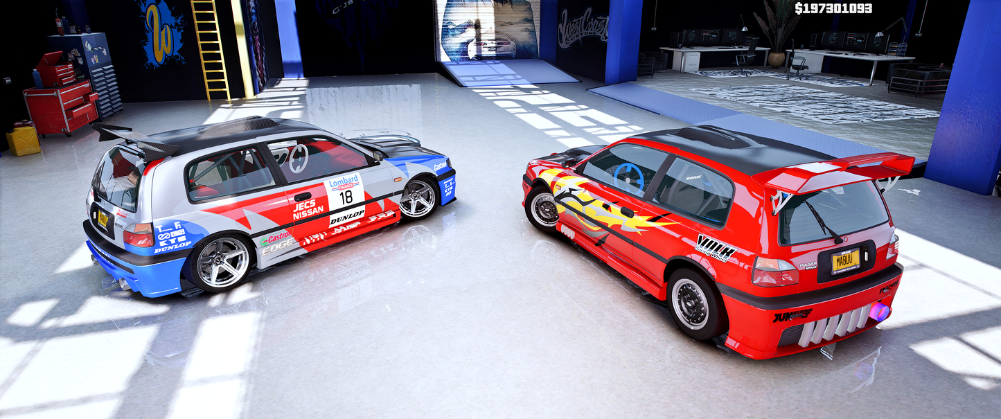 Nissan Pulsar GTI-R (+Tuning Parts)